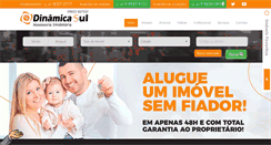 Desktop Screenshot of dinamicasul.com.br